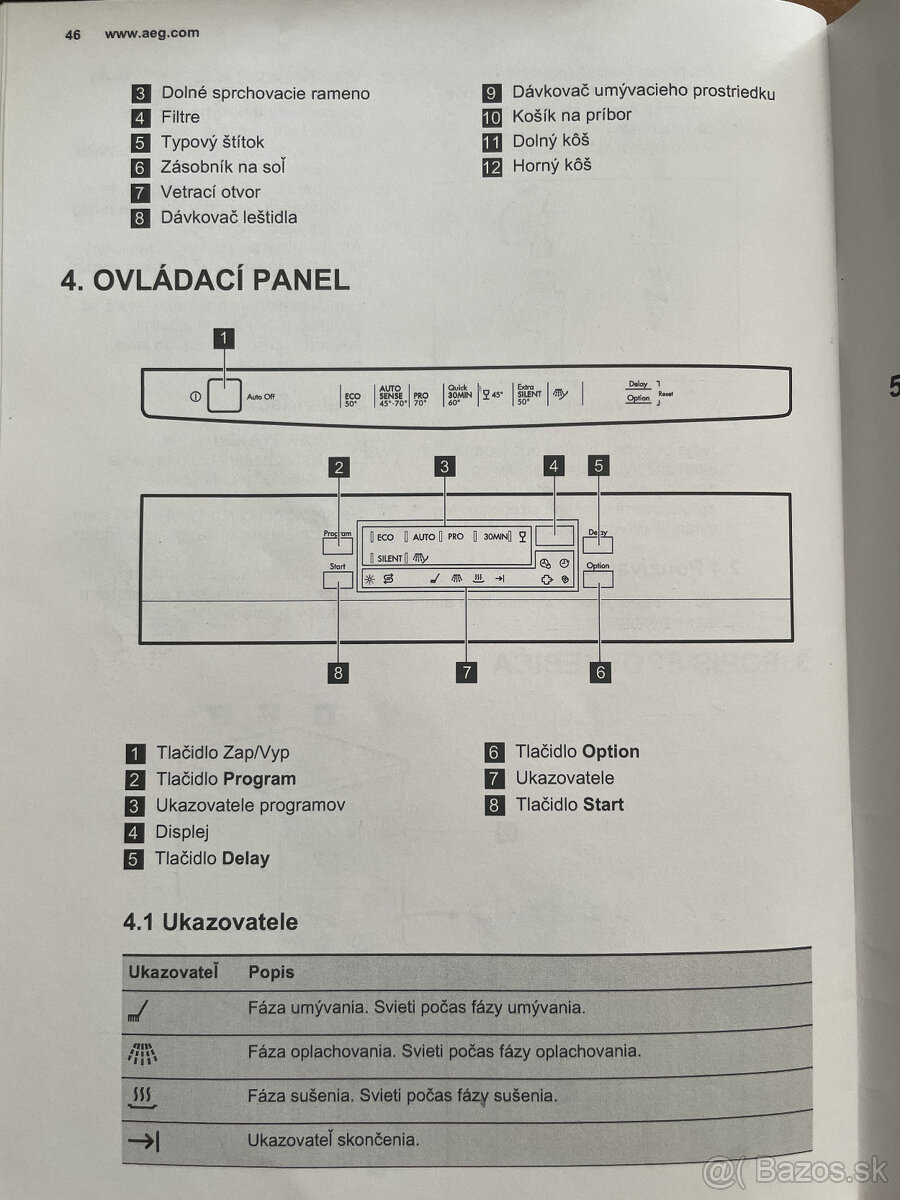 Umývačka riadu AEG - 6