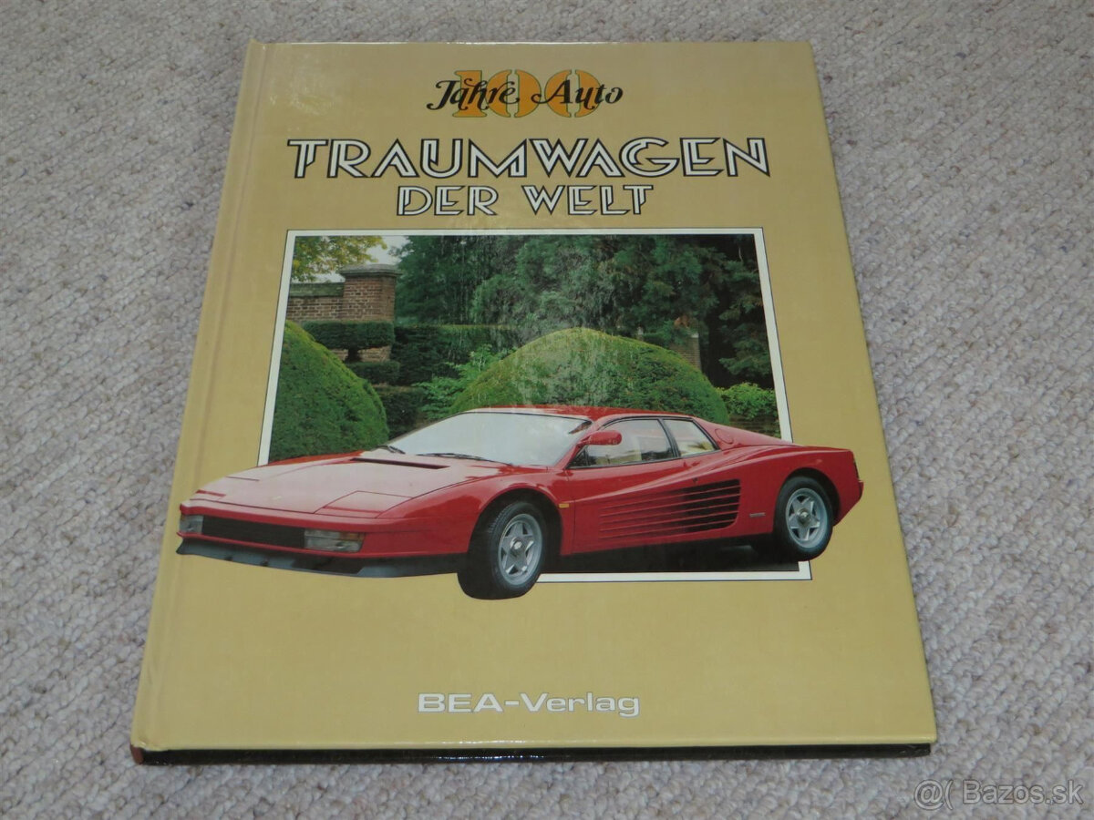 Bohato ilustrované knihy o výnimočných autách - 6