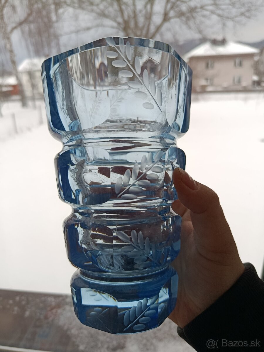 Prodám Vázu Moser autora Hoffman - 6