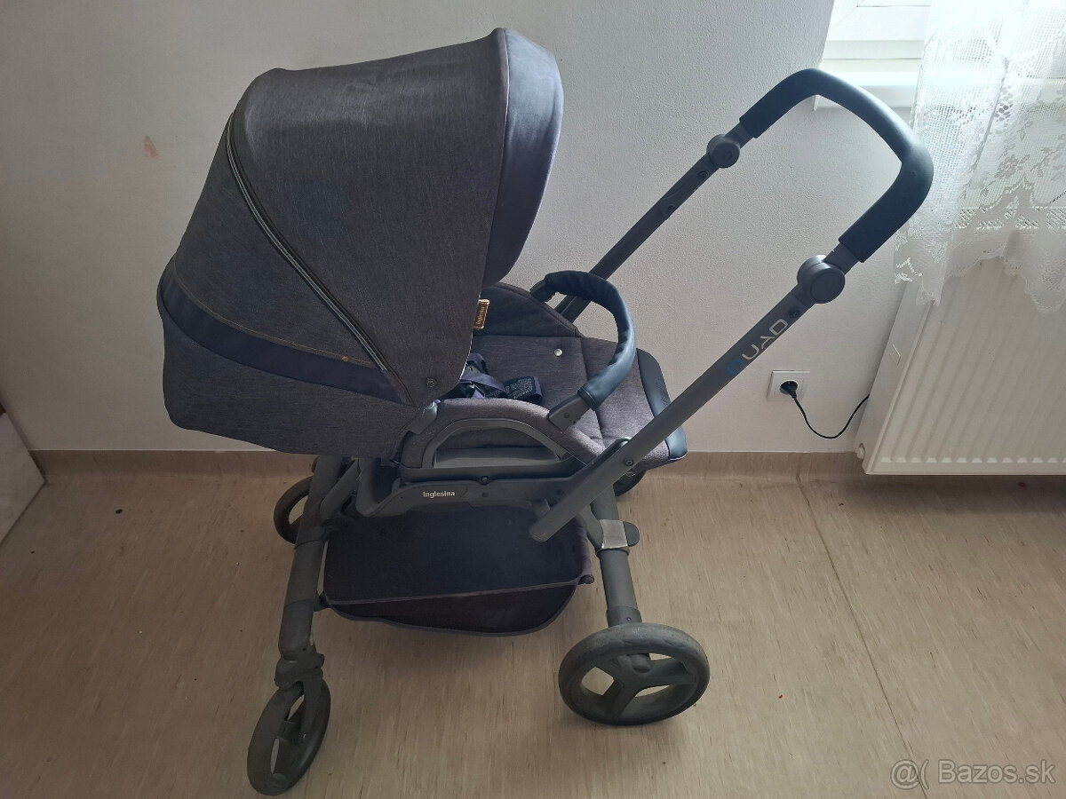 Športový kočík Inglesina QUAD + vajíčko so základňou - 6