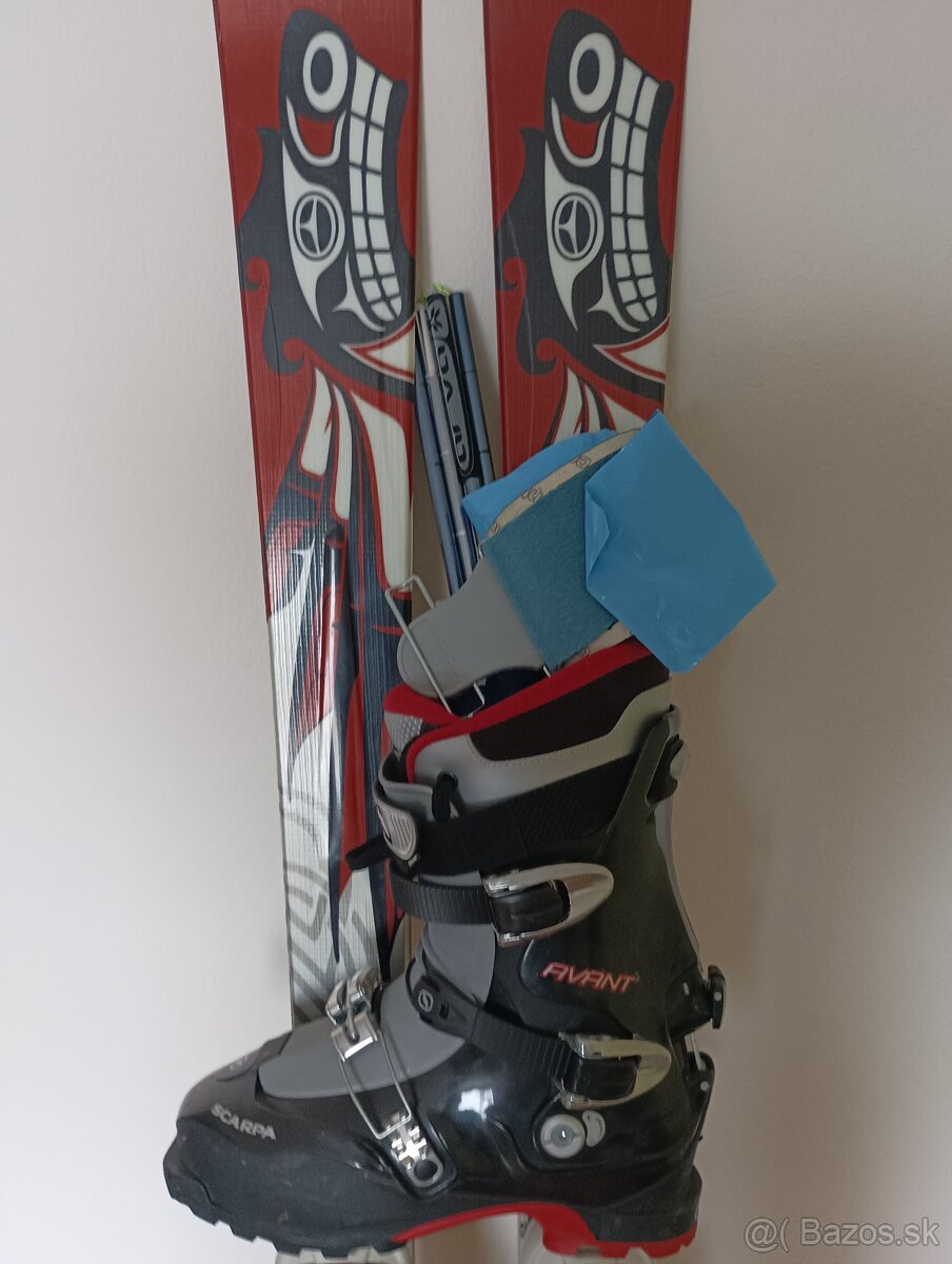 Predám skialpový set+lyžiarky - 6