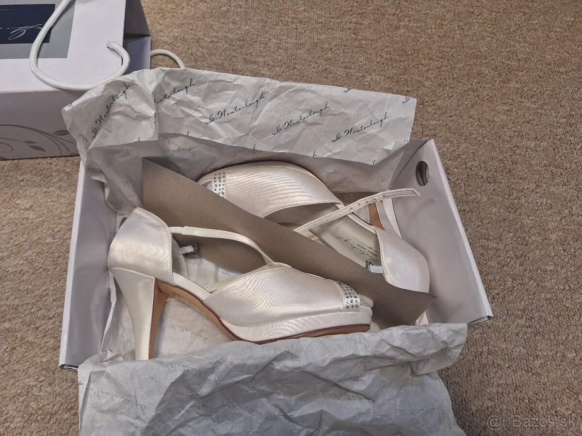 Svadobné topánky G.westerleight 39 - 6