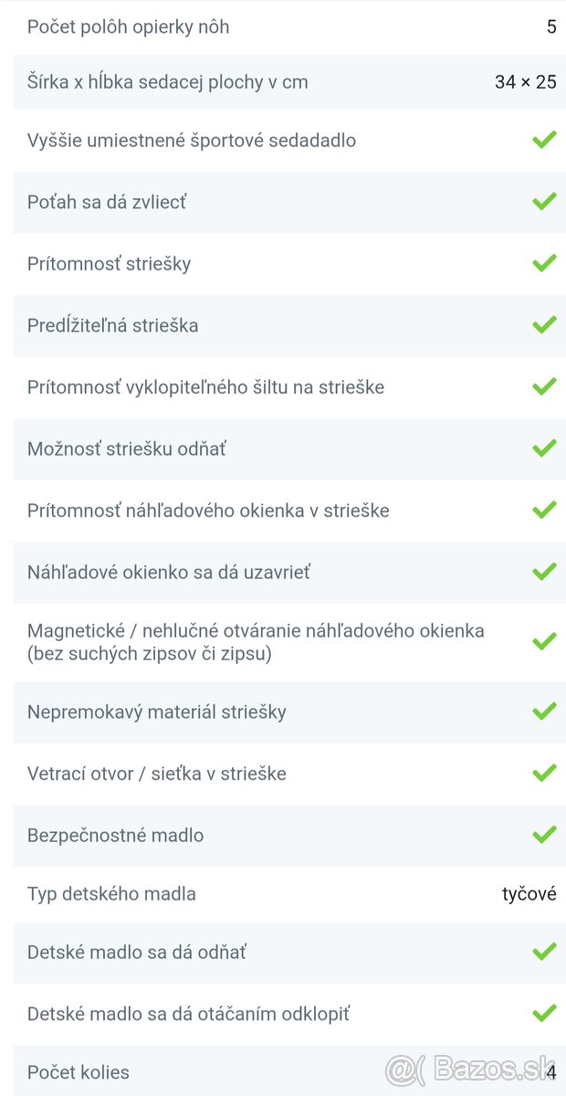 Predám kočík 3-kombinaciu Bexa Ultra 2019 - 6