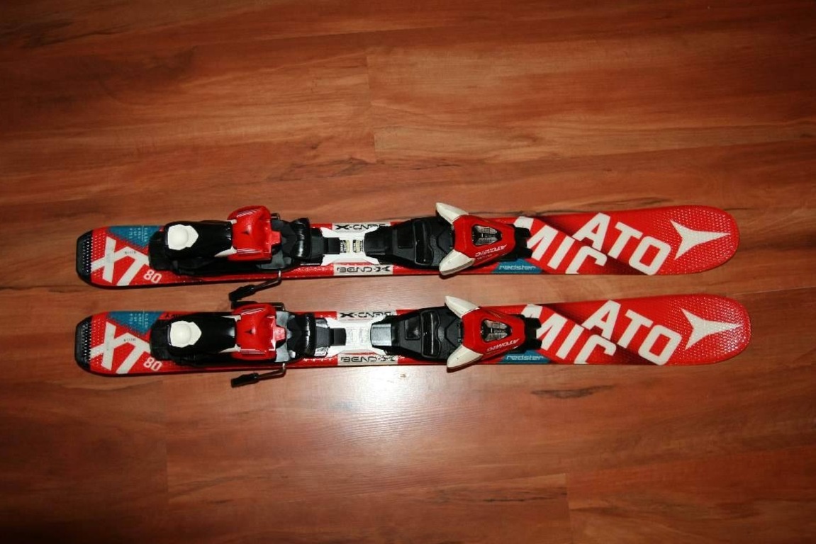 detské lyže Atomic 80 cm XT , hadia koža - 6