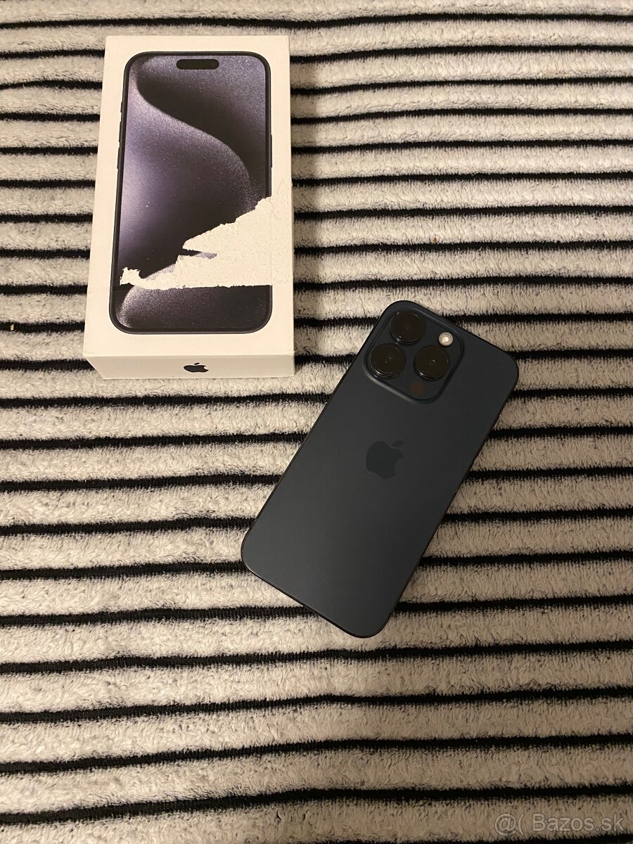 iPhone 15 Pro – modrý, 128 GB - 6