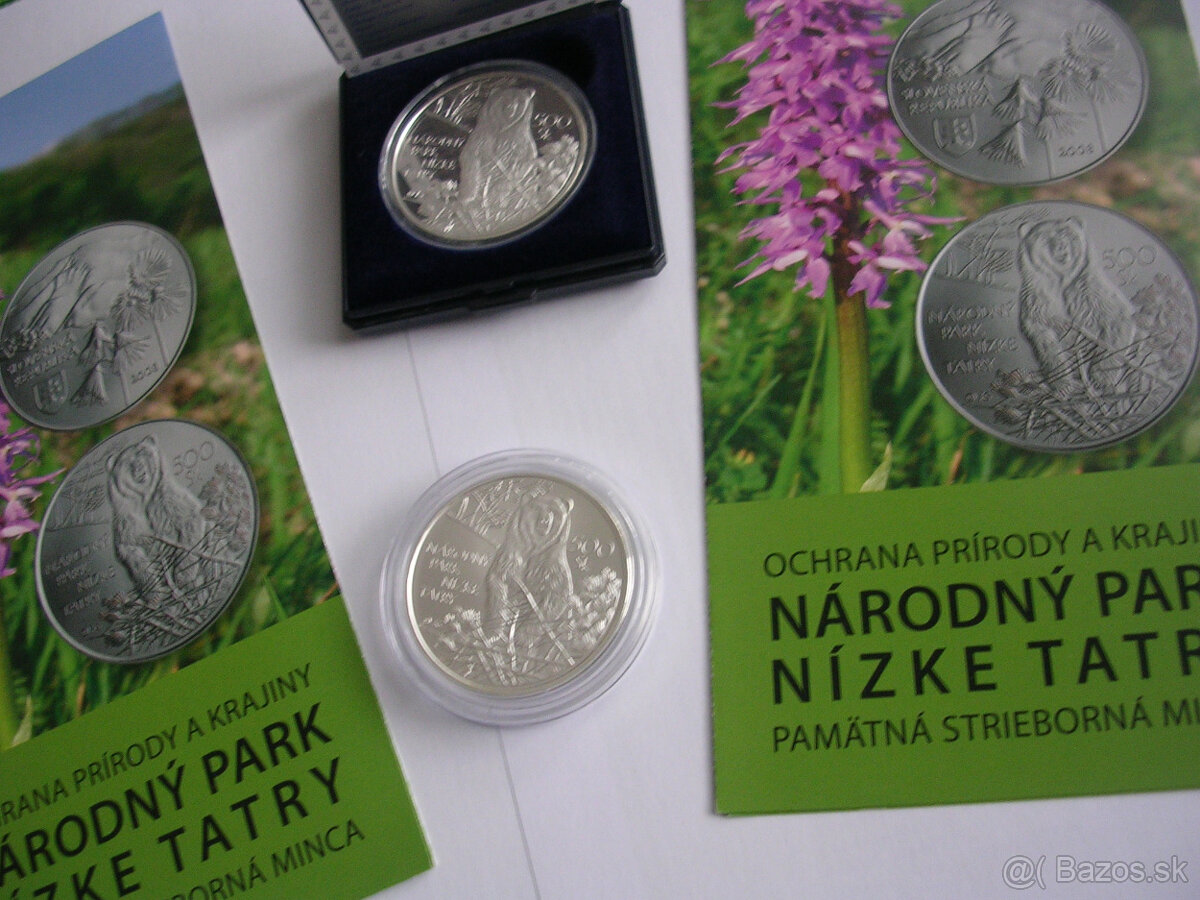 Ag mince 500 Sk 2008 NAPANT Proof + BK + 2ks letáky - 6