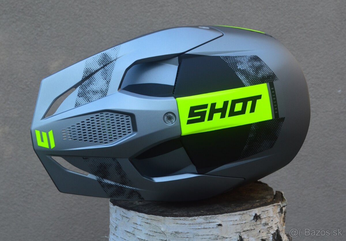 shot camo sivá prilba - 6