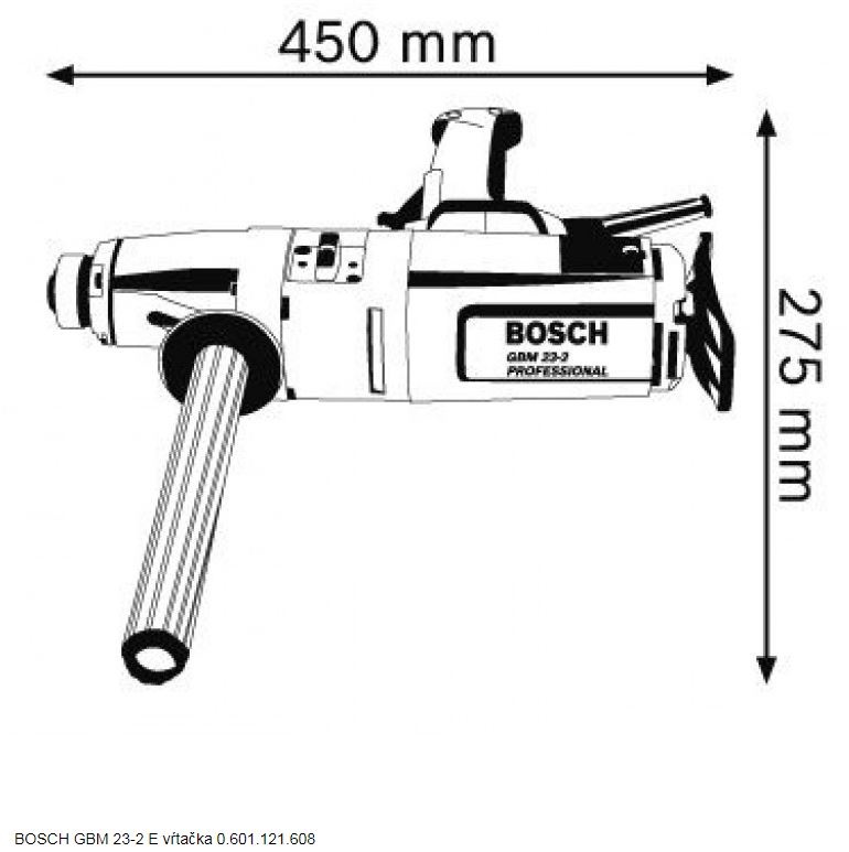 magnetická vŕtačka BOSCH - 6