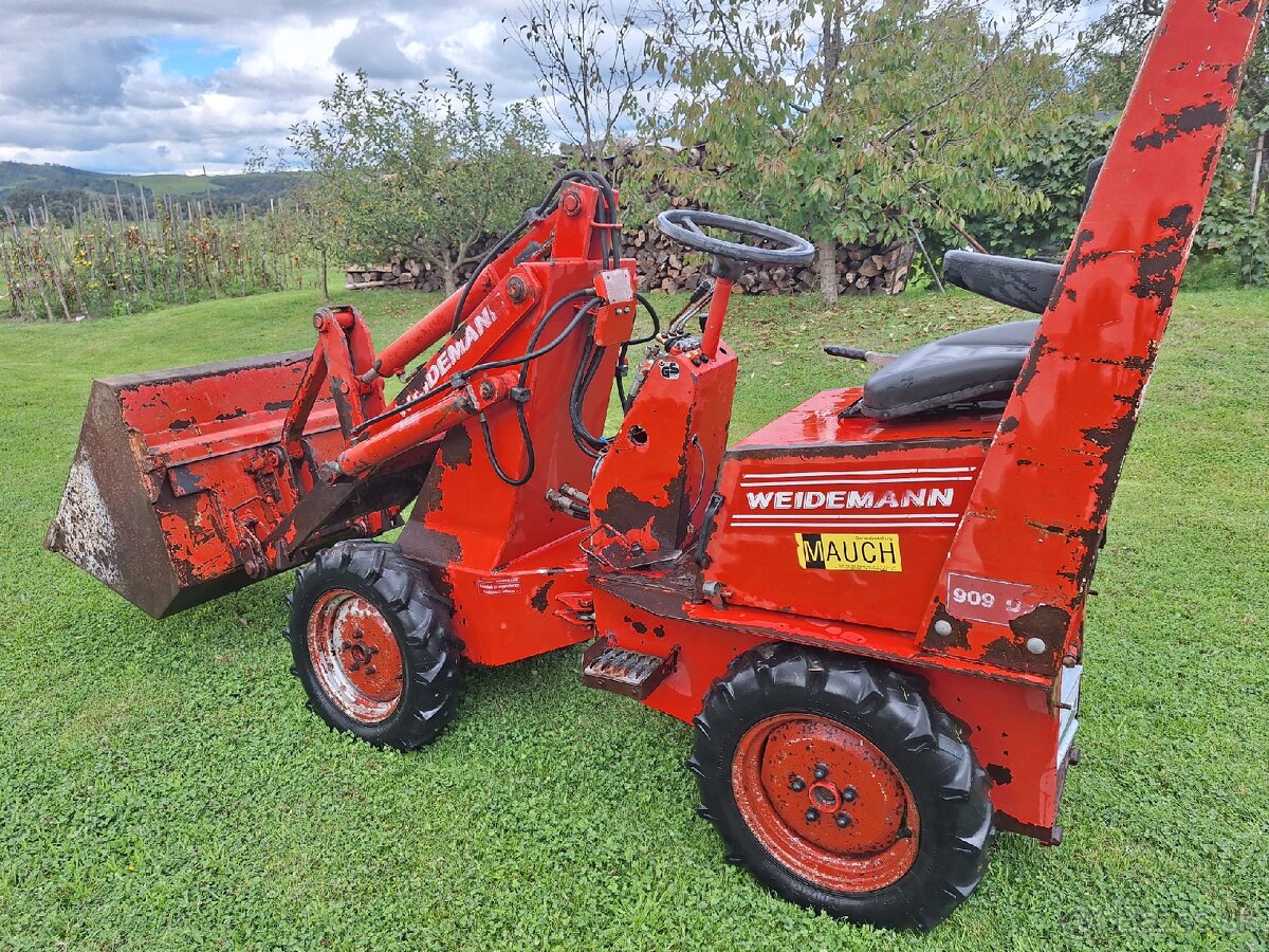 Čelny nakladač weideman diesel - 6