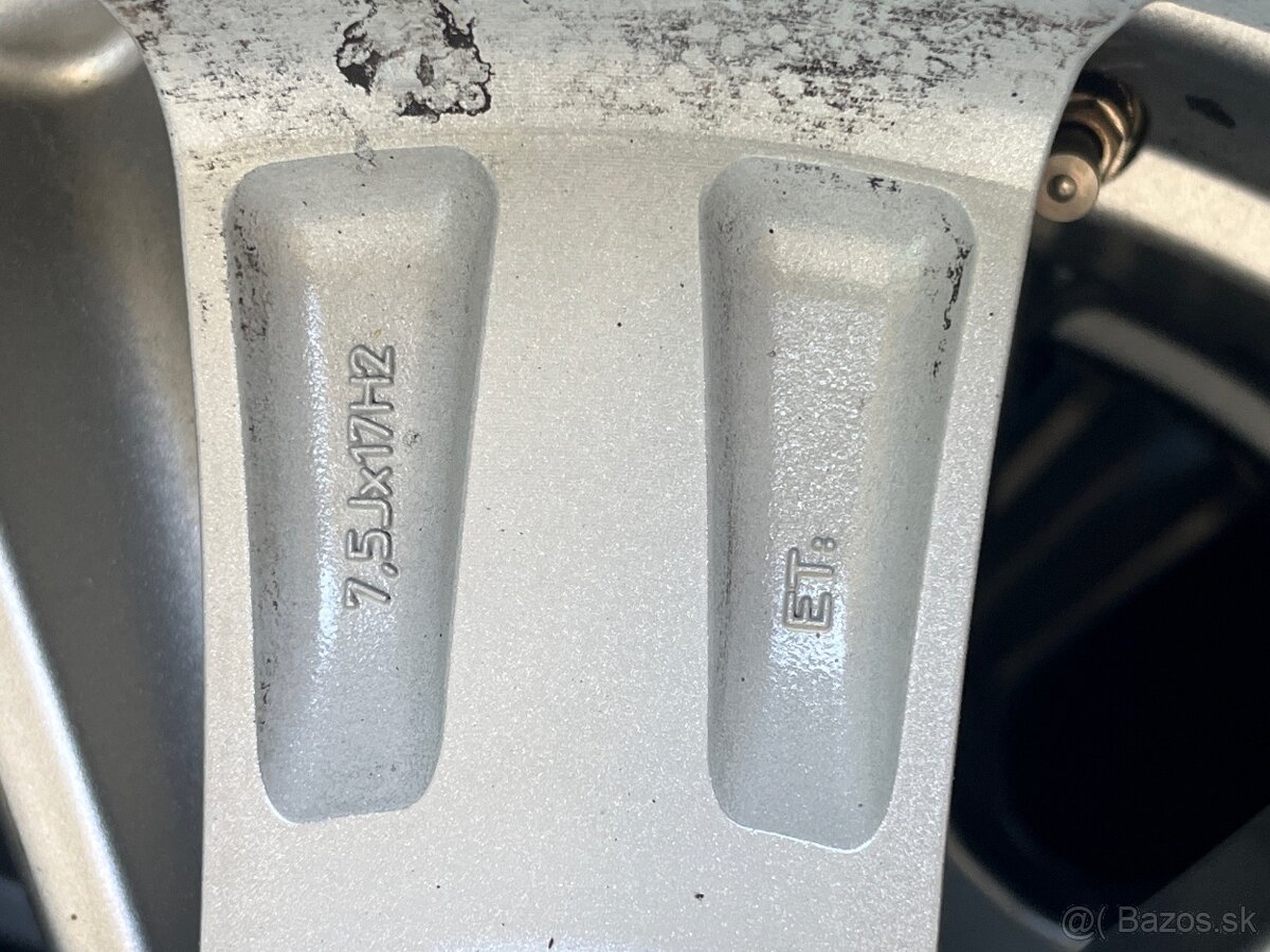 ALU disky 7,5J x 17H2 ET 35 + pneu 235/60 R17 - 6