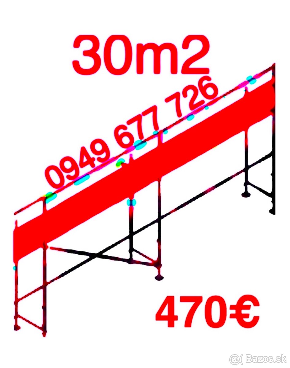 Predám lešenie kvalitne ,certifikované , pozink - 6