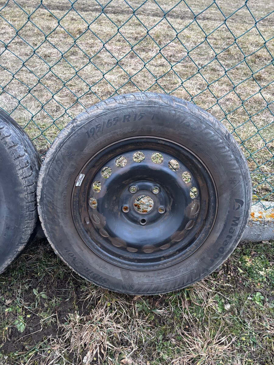 Plechové disky 5x112 R15 - 6