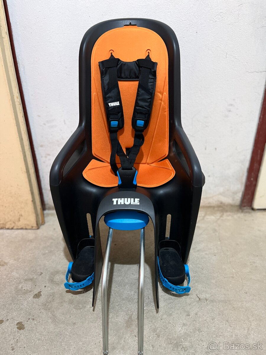 Thule RideAlong detská cyklosedačka, tmavá sivá - 6