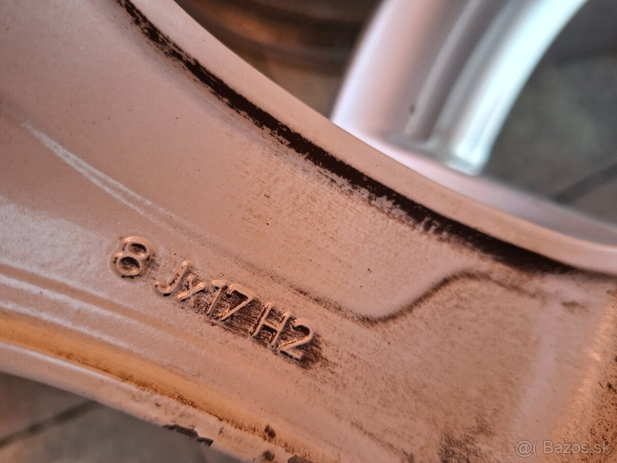 Predám hlinikové disky org.Bmw-3-,5---R17 - 6