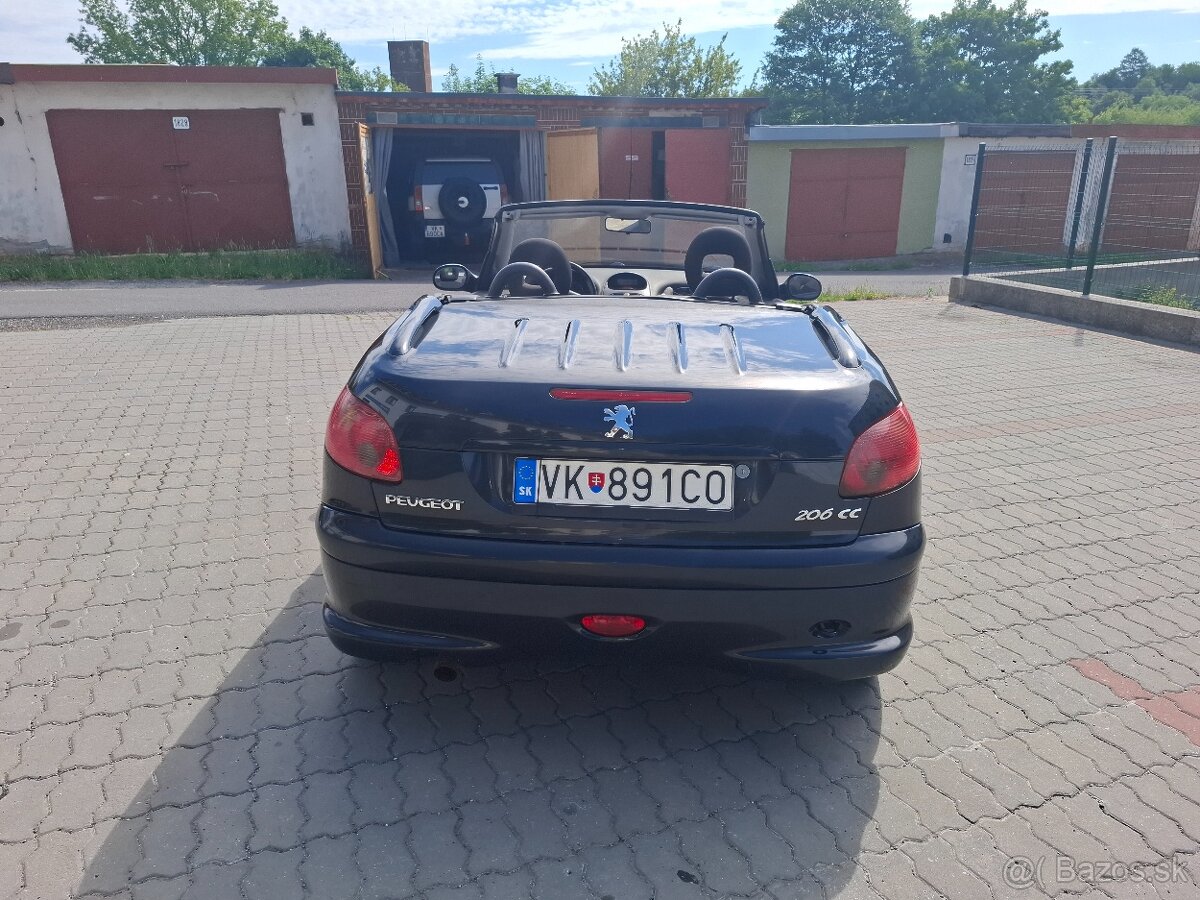 Peugeot 206 CC cabrio - 6