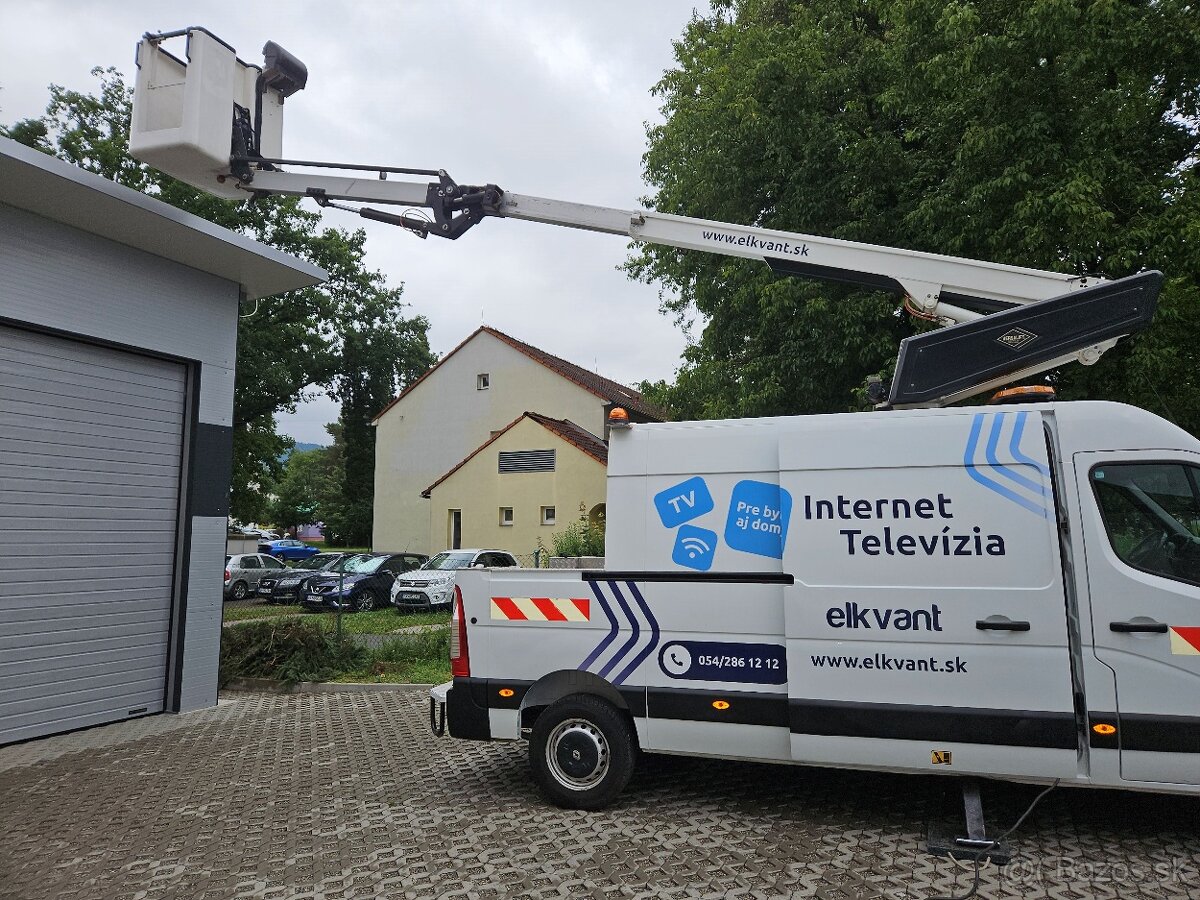 Plošina Renault Master - kôš pre 2 osoby 200kg - 6