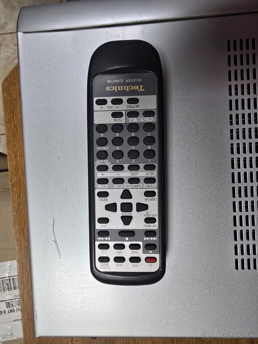 Technics SA-DX940 receiver strieborný - 6