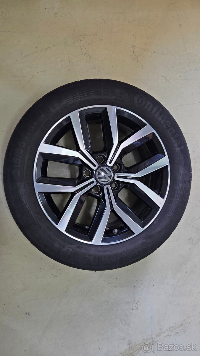 VW Tulsa Bi-Color R17" originálne disky - 6