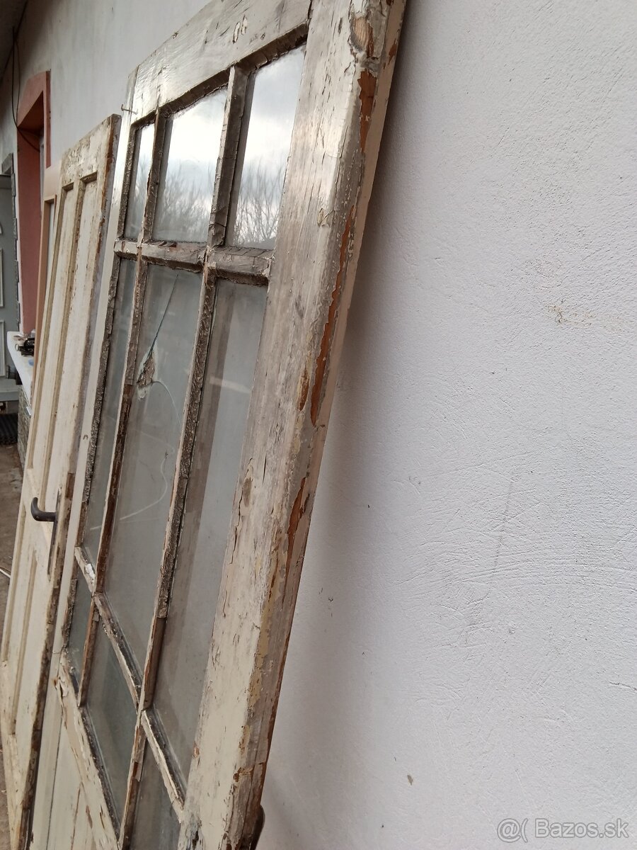 STARé DVERE SO SKLOM - 6