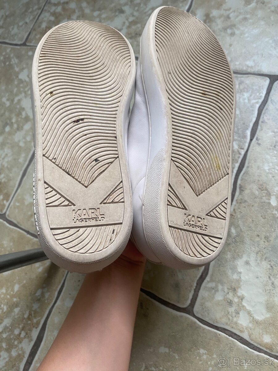 Biele tenisky Karl Lagerfeld - 6