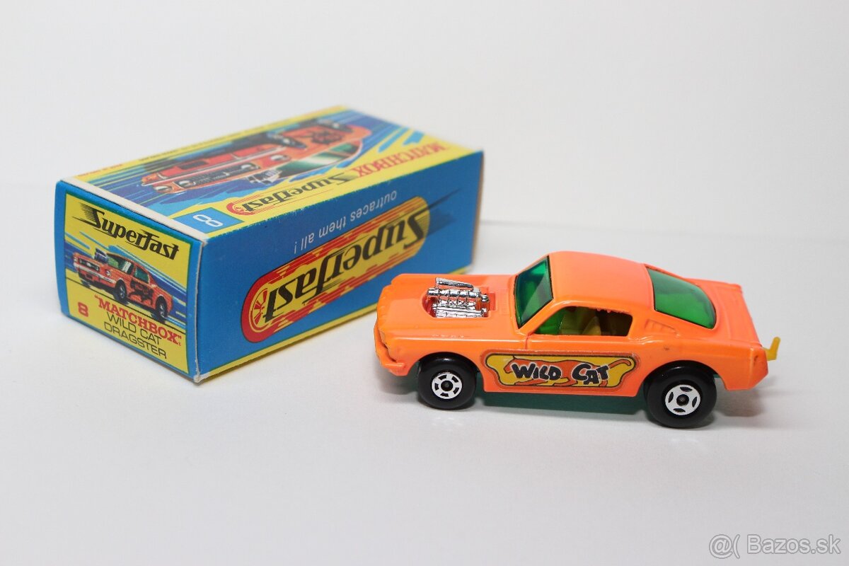 Matchbox SF Wild cat dragster - 6