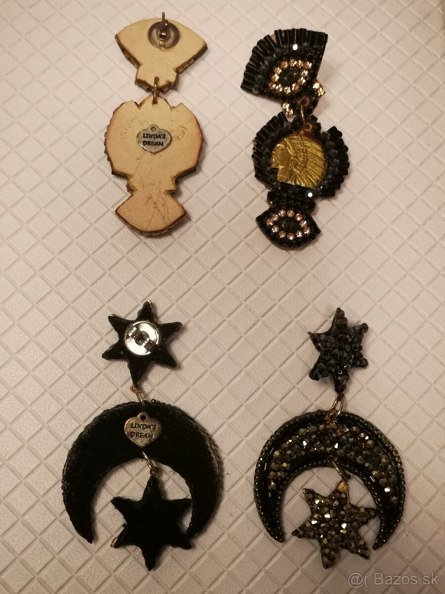 Náušnice Linda's dream black - 6
