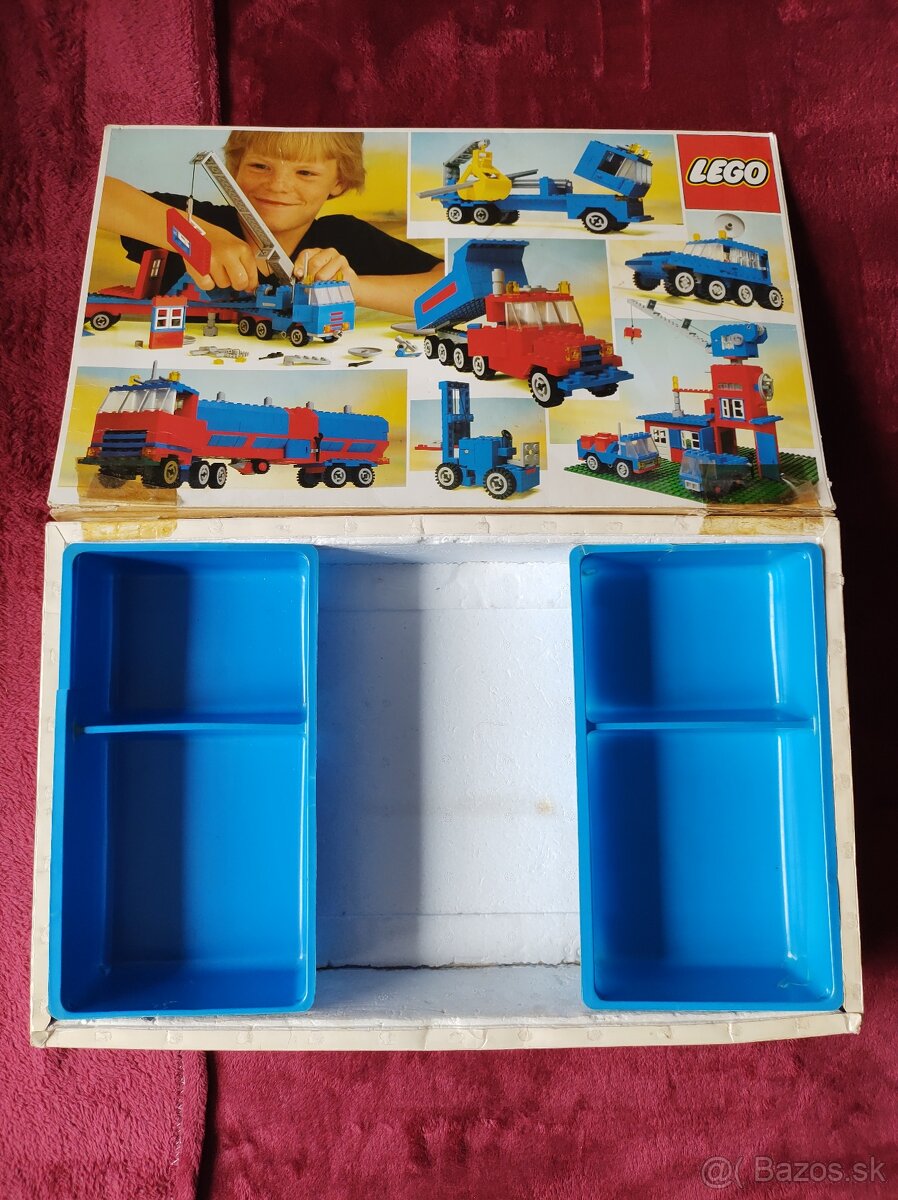 3x LEGO BASIC - 722 733 744 - LEN KRABICE - 6