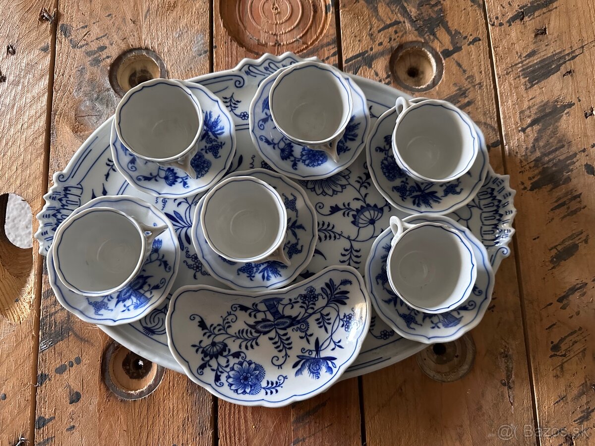 Porcelánový mokkaservis – Bohemia Thun - 6