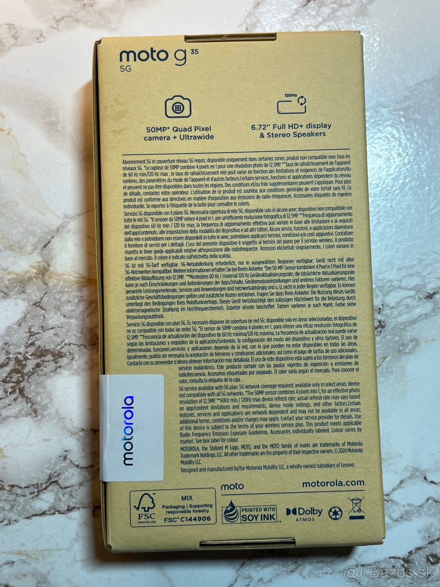 Motorola G 35 5G 256GB —Nováky — - 6
