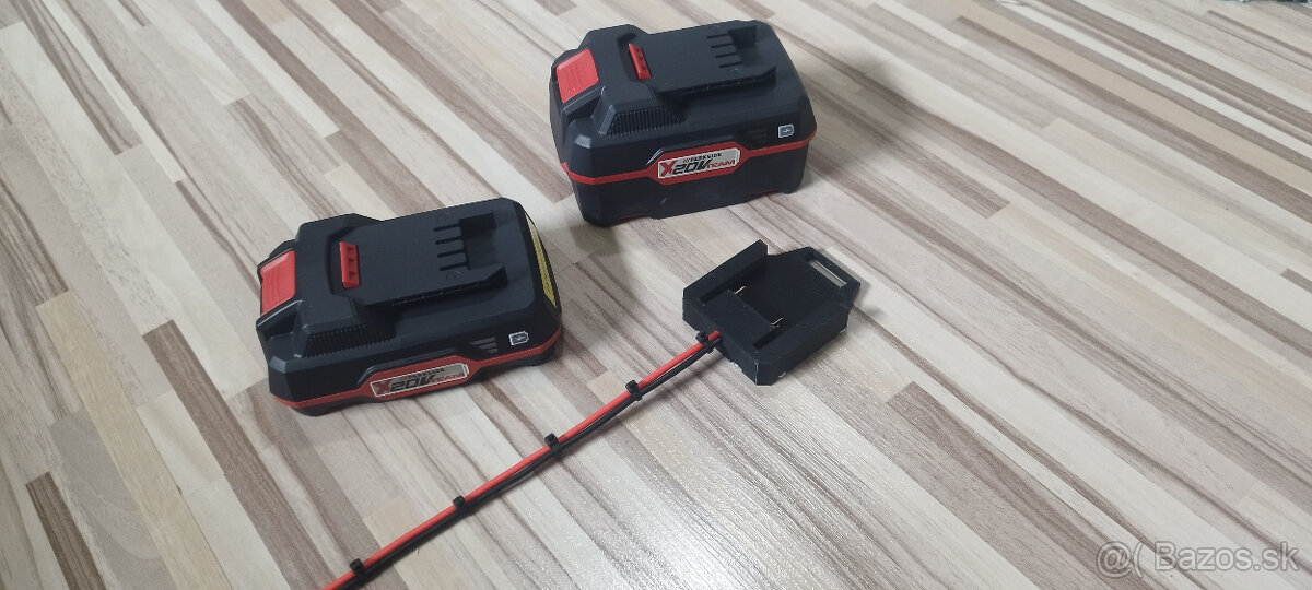 Adaptér batérie parkside 20V 2 x pin - 6