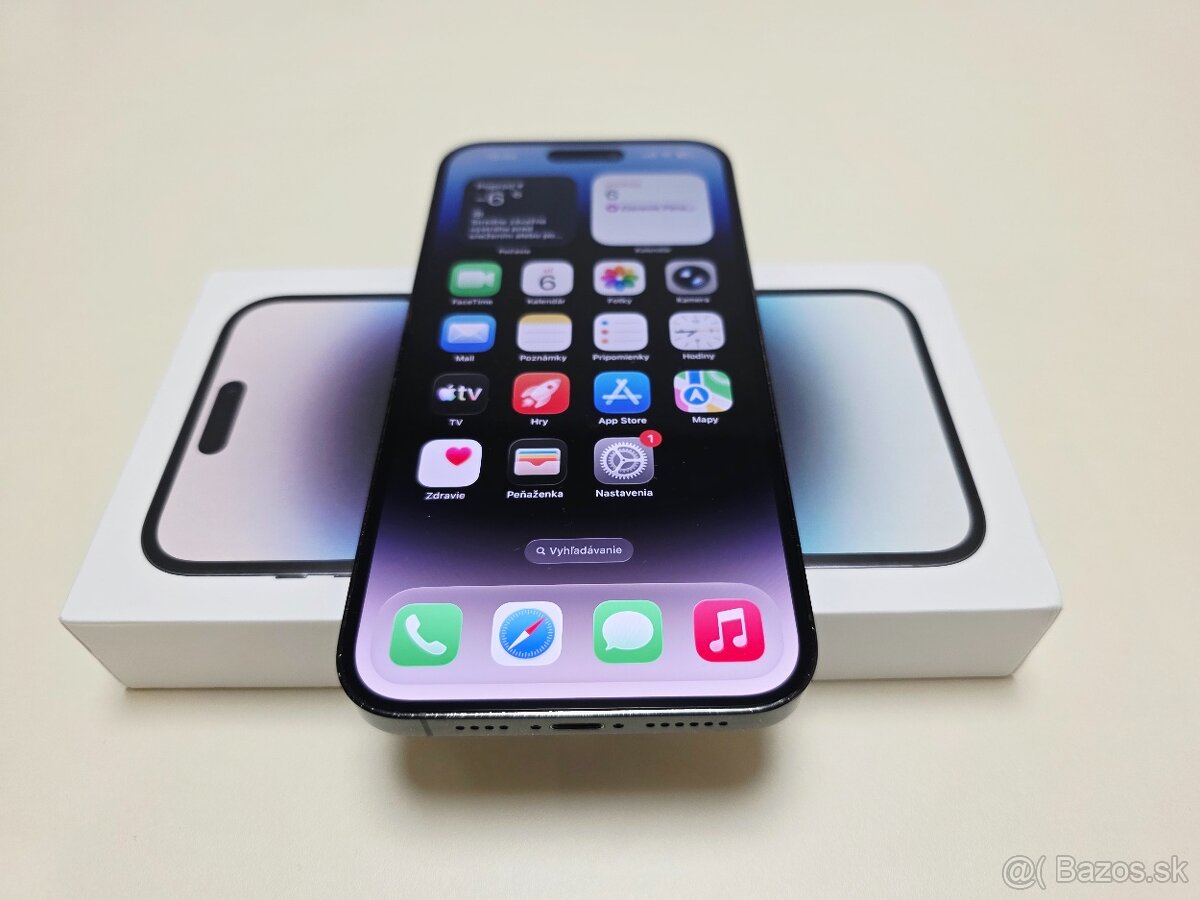 APPLE IPHONE 14 PRO MAX 128GB,ZDRAVIE BATERKY 100% - 6