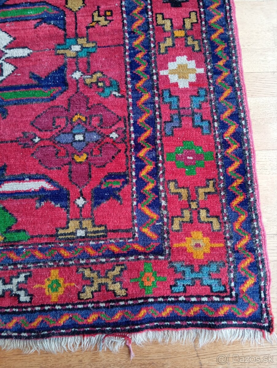 AKCIA ⭐Starožitný perzský koberec Karaja 260x140⭐ - 6