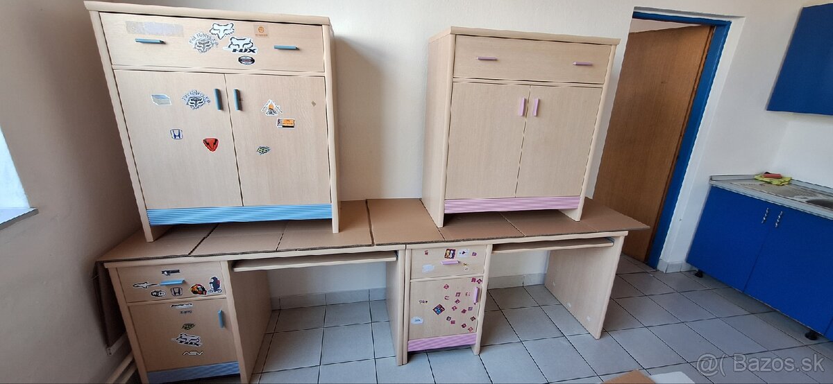 Predám písací stôl a komodu pre dievča aj chlapca - 6