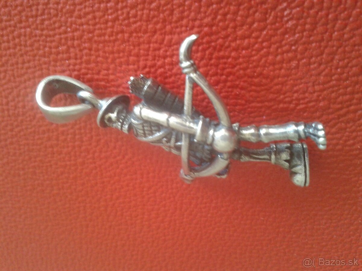 Unikátny AG privesok, striebro - 6