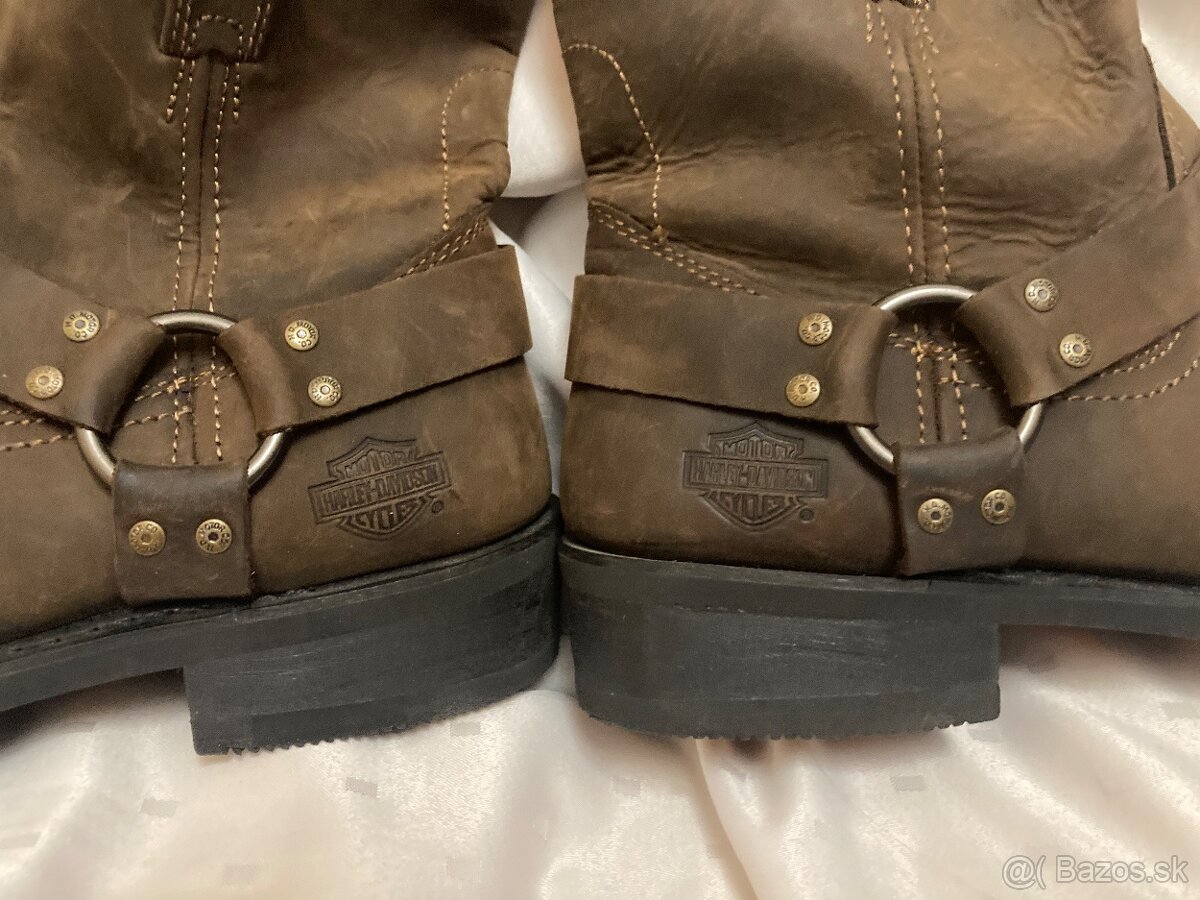 Harley Davidson kožené čižmi 46 - 6