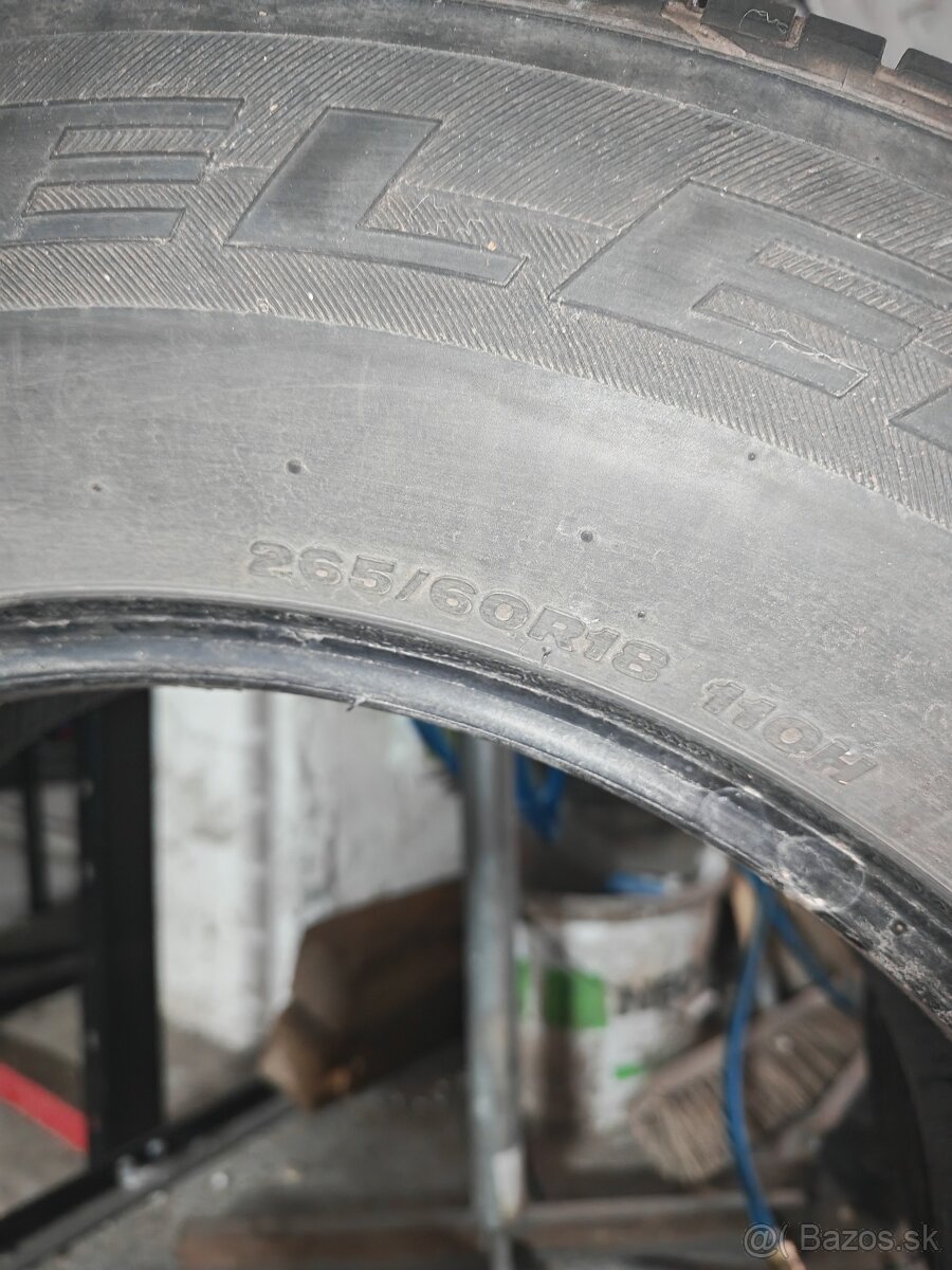 bridgestone dueler h/p sport 265/60r18 - 6