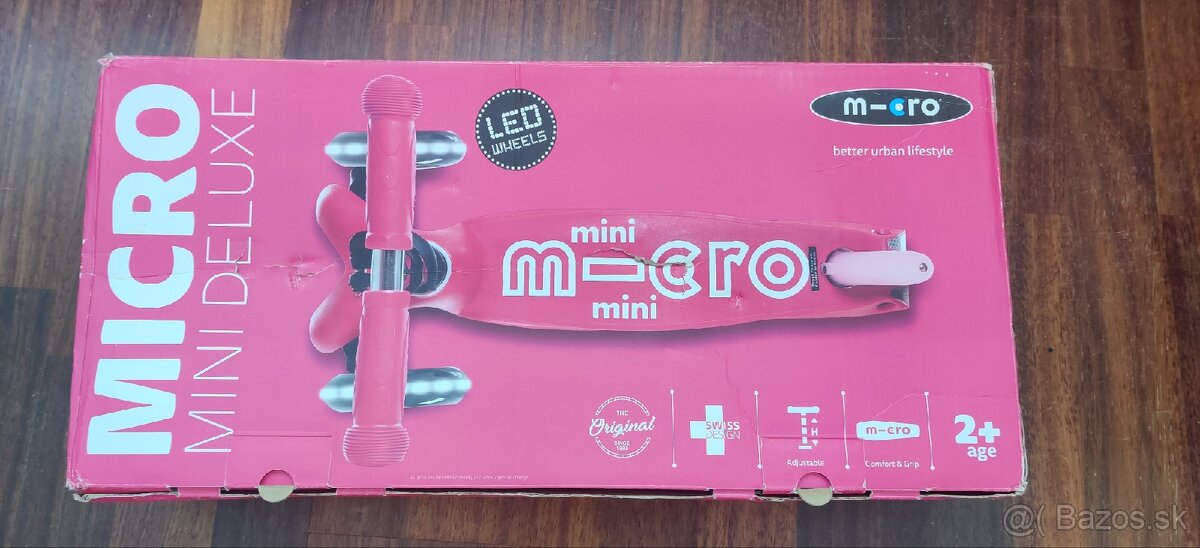 Predám detskú kolobežku Micro Mini Deluxe LED - 6