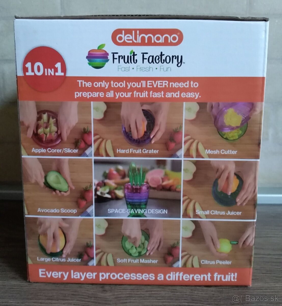 Manuálny mini sekáčik - NOVÝ - 6