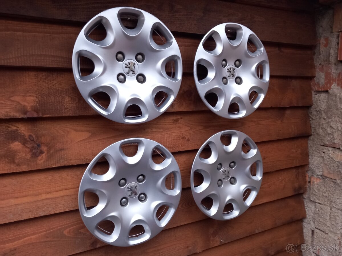 Puklice Peugeot, sada 9654864580 - 6