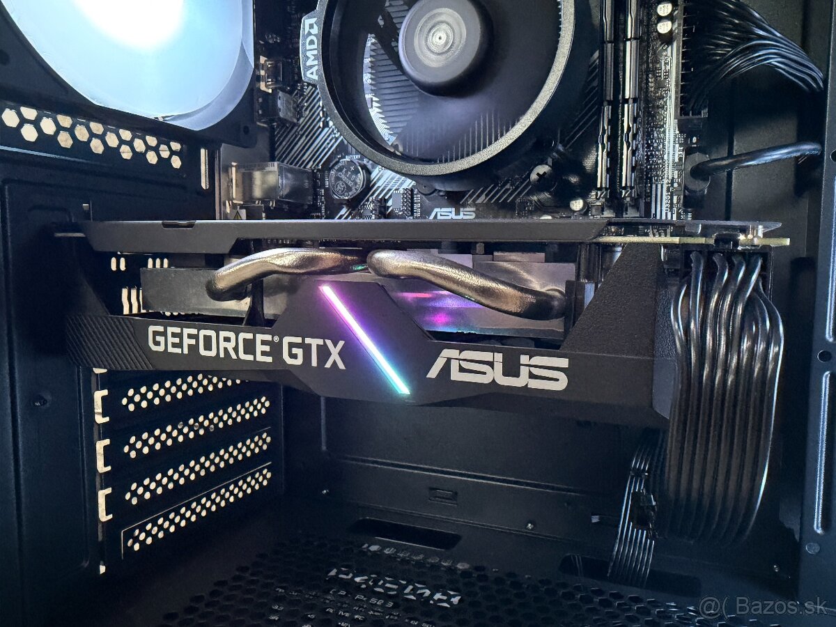 Herný PC (RYZEN 5 3600X,GTX 1660S 6GB,16GB DDR4,SSD+HDD,W11) - 6