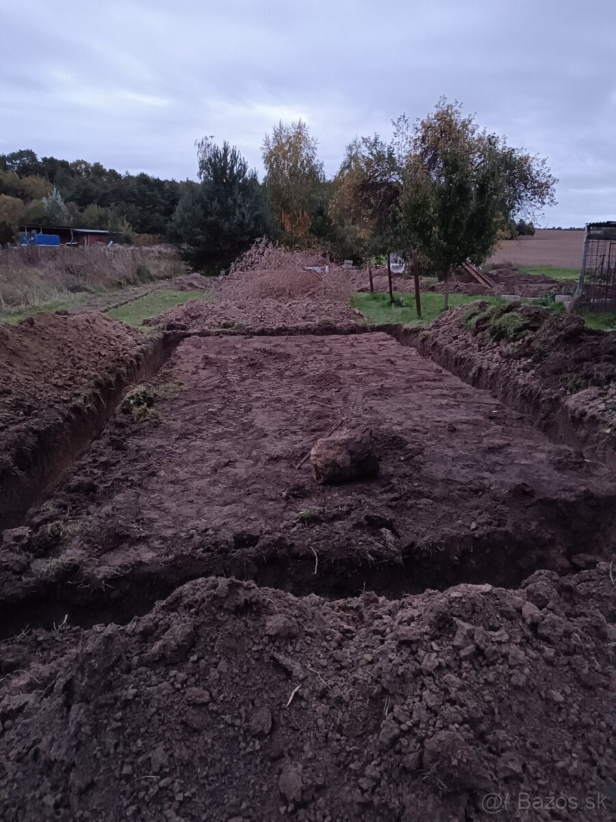 Výkopové práce minibagrom, minibager - 6