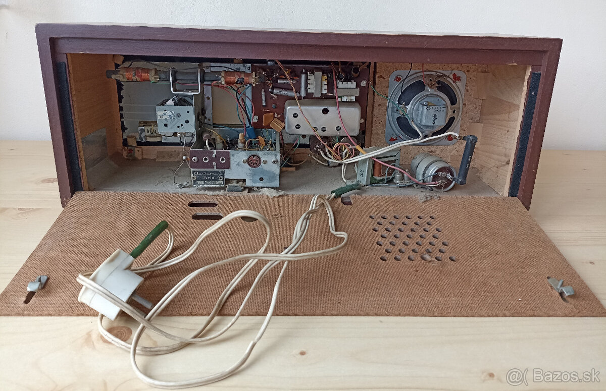 Staré retro rádio Electronica Select T68 - 6