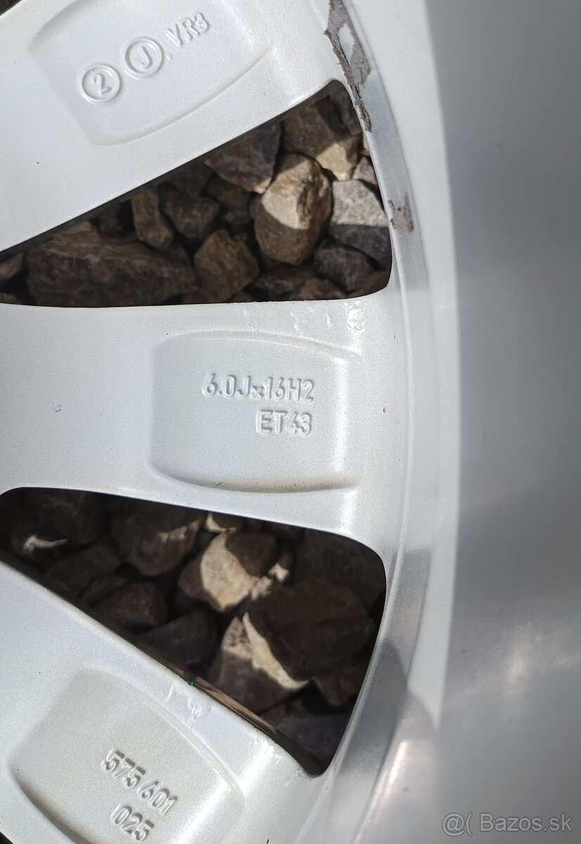 Alu disky Škoda 5x112 R16 - 6