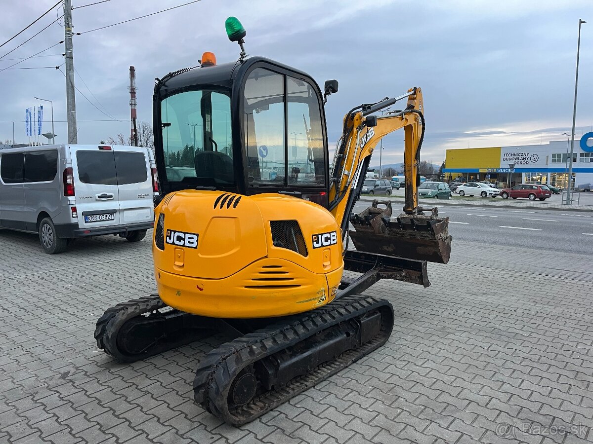Minibager minirypadlo JCB 8030 ZTS, Kubota Yanmar, 2018 rv - 6