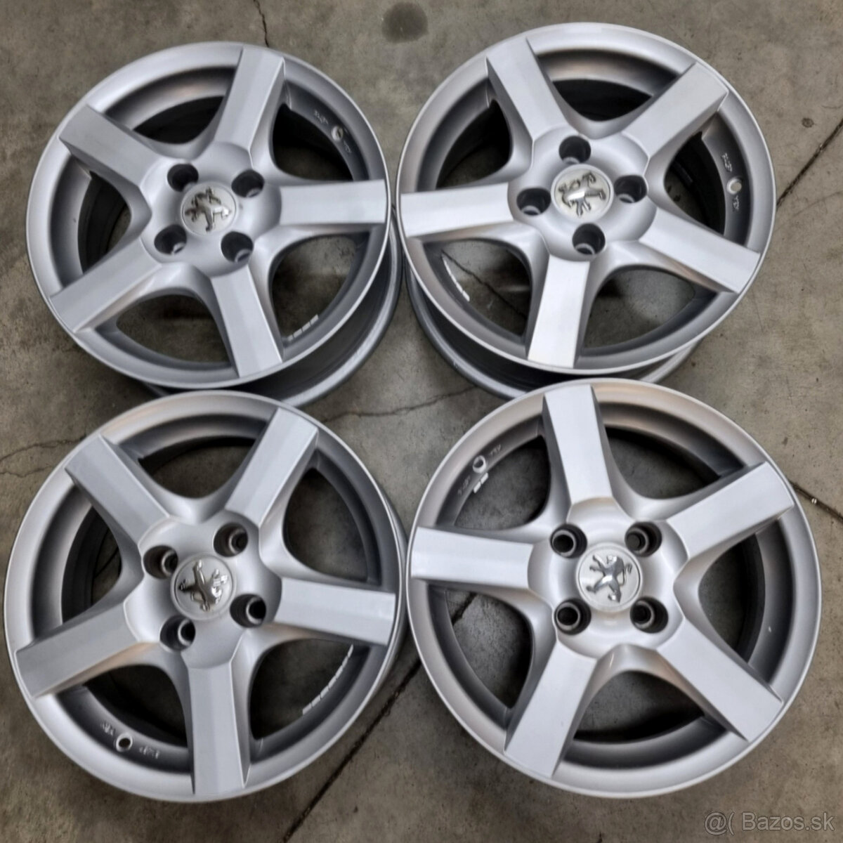 Hliníkové disky 4x108 R15 6,5J ET25 - 6