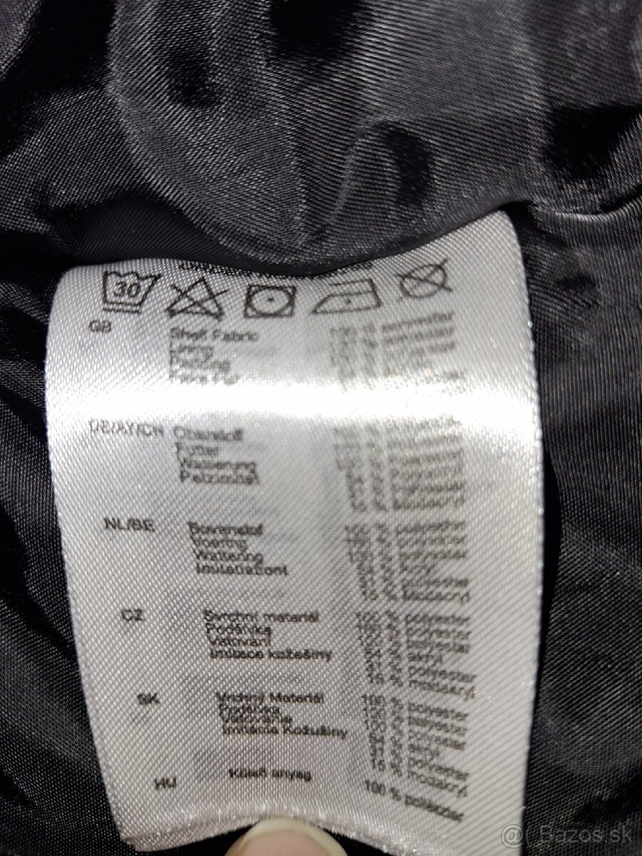 Dievčenská čierna zimná bunda TAKKO. - 6