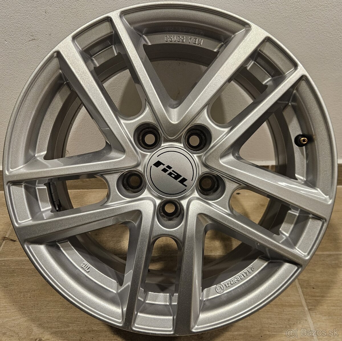 Atraktívne nemecké disky RIAL - 5x112 r16 - 6