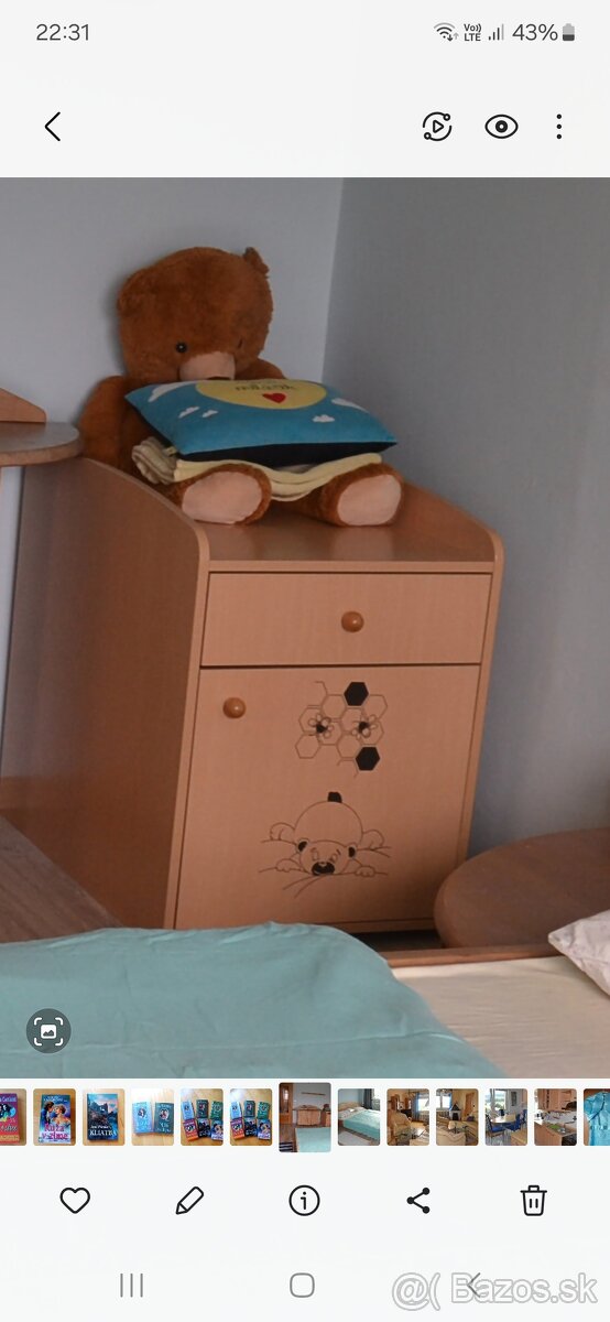 Detska postielka kombi 5v1 - 6