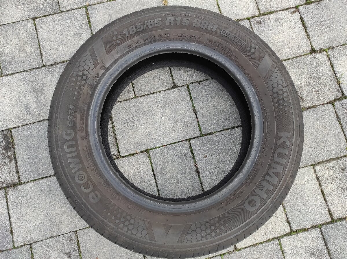 Letné pneu 185/65R15 Kumho 4ks - 6