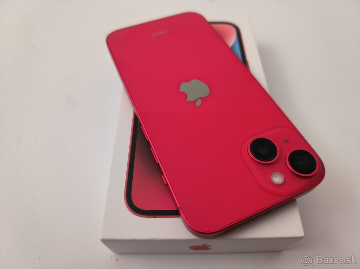 apple iphone 14 128gb Red / Batéria 100% - 6